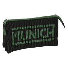 SAFTA Triple Munich Caviar Pencil Case