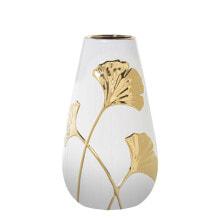 Vase Alexandra House Living White Ceramic 14 x 25 cm