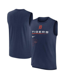 Nike men's Navy Detroit Tigers Exceed Performance Tank Top