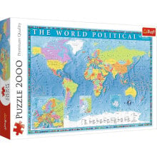 TREFL World Map 2000 Units puzzle