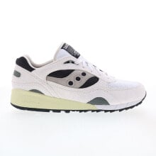 Купить белые мужские кроссовки Saucony: Saucony Shadow 6000 S70441-15 Mens White Suede Lifestyle Sneakers Shoes 11