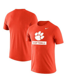 Nike men's Orange Clemson Tigers Softball Drop Legend Performance T-shirt