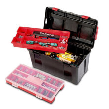 Ящики для строительных инструментов parat 5812000391 ящик для инструментов Полипропилен Черный, Красный