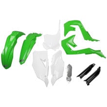 UFO Kawasaki KXF 450 2019-2023 KAKIT227F-999 Fork Protectors & Plastics Kit