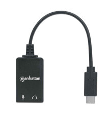 Кабели и провода для строительства manhattan 153317 аудио карта 2.1 канала USB