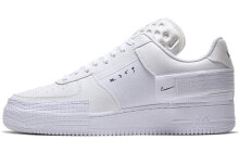 Nike Air Force 1 Low Type 低帮 板鞋 男女同款 纯白 / Кроссовки Nike Air Force 1 Low Type CQ2344-101