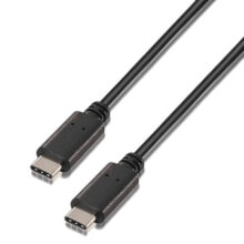 AISENS USB C 2.0 Male To USB C Male 3 m USB Cable