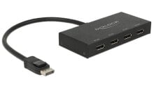 DeLOCK 87694 видео разветвитель DisplayPort 4x DisplayPort