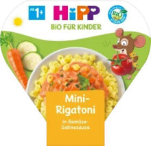 Kinderteller Kinder Bio Pasta Mini-Rigatoni in Gemüse-Sahnesauce ab 1 Jahr, 250 g