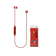 Headphones спортивный Bluetooth-наушник с микрофоном Atlético Madrid Красный