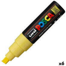 Felt-tip pens POSCA PC-8K Yellow (6 Units)