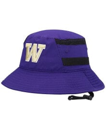 adidas men's Purple Washington Huskies 2021 Sideline Aeroready Bucket Hat