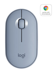 Компьютерные мыши Мышь компьютерная беспроводная Logitech Pebble M350 для обеих рук Bluetooth 1000 DPI 910-005719
