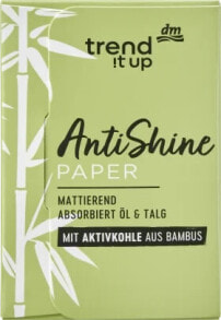 Mattierendes Papier Anti Shine mit Aktivkohle, 50 St