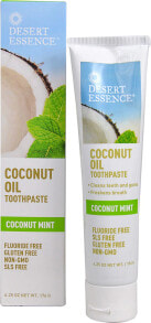 Зубная паста зубная паста Desert Essence с кокосовым маслом 176 г