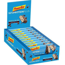 Протеиновые батончики и перекусы pOWERBAR Protein Plus 52% 50g 20 Units Cookie And Cream Energy Bars Box