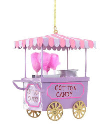 Cody Foster & Co. Cotton Candy Cart Ornament Multicolor