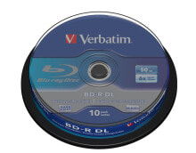 Диски и кассеты Verbatim 43746 чистые Blu-ray диски BD-R 50 GB 10 шт