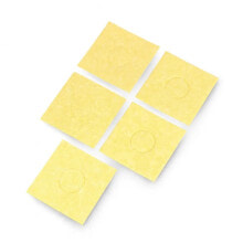 Sponge for cleaning soldering tips - square - 5pcs.