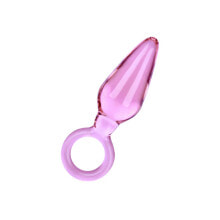 Konischer Analdildo mit Griff, 13 cm