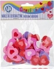Наклейки для детского творчества astra Foam stickers - Pastel ASTRA hearts