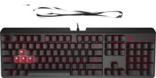 Клавиатуры HP OMEN by Encoder Keyboard клавиатура USB Черный 6YW75AA
