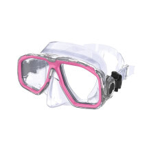 Masks and snorkels for scuba diving