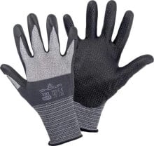 Showa 4704 XL - Workshop gloves - Black - Grey - GBR - XL - German - Nitril - Spandex