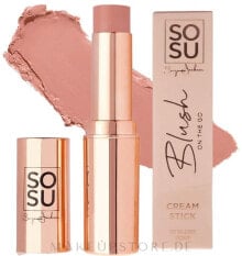 Gesichtsrouge - Sosu Cosmetics Blush On The Go Cream Stick