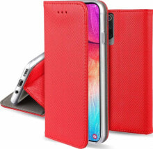 Чехлы для смартфонов чехол книжка кожаный красный Samsung A52