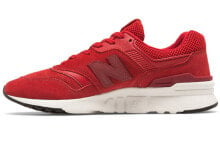 New Balance NB 997 复古 低帮 跑步鞋 男女同款 白红 春节款 / Кроссовки New CM997HNY