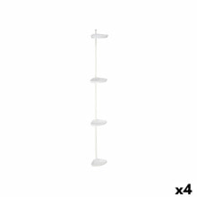 Bathroom Shelves Extendable Metal Plastic (4 Units)