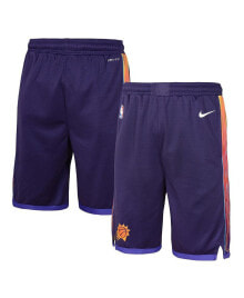 Nike big Boys Purple Phoenix Suns 2023/24 City Edition Swingman Performance Shorts