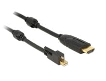 DeLOCK 83731 видео кабель адаптер 3 m Mini DisplayPort HDMI Черный