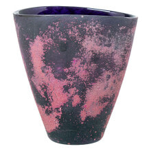 Vase Alexandra House Living Grey Pink Crystal 28 x 46 x 23 cm