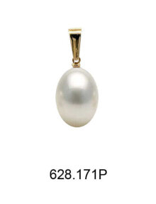 Купить кулоны и подвески Brilio: Elegant gold pendant with freshwater pearl 14/628.171P