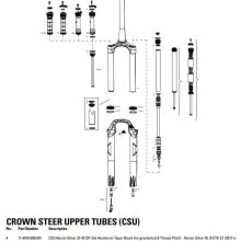 Forks for bicycles