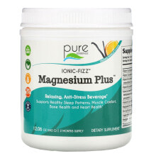 Магний Pure Essence, Ionic-Fizz Magnesium Plus, Orange-Vanilla, 12.06 oz (342 g)