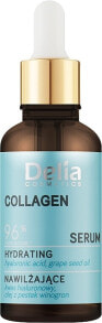 Feuchtigkeitsspendendes Serum für Gesicht, Hals und Dekolleté mit Kollagen - Delia Collagen Serum