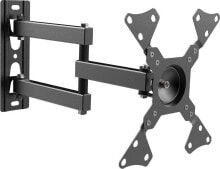 Brackets and racks for televisions and audio equipment