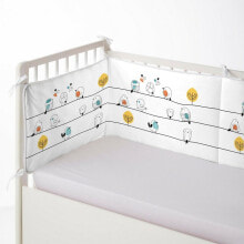 Бортики в детскую кроватку протектор кроватки Cool Kids Anastasia (60 x 60 x 60 + 40 cm)