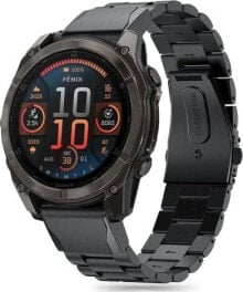 Tech-Protect TECH-PROTECT STAINLESS GARMIN FENIX 5X / 5X PLUS / 6X / 6X PRO / 7X / 8 (51 MM) BLACK