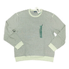 Nautica Men's Lightweight Soft & Comfortable Crewneck Knit Striped Sweater купить онлайн