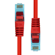 Кабели и разъемы для аудио- и видеотехники ProXtend 6AUTP-015R сетевой кабель Красный 1,5 m Cat6a U/UTP (UTP)