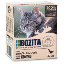 BOZITA With duck – chunksjelly wet cat food