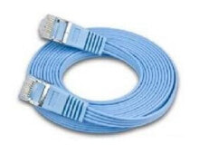 Кабели и разъемы для аудио- и видеотехники Triotronik Cat 6, 3m сетевой кабель Cat6 U/FTP (STP) Синий PKW-SLIM-KAT6 3.0 BL