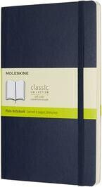 Moleskine Moleskine Sapphire Blue Large Plain Notebook Soft