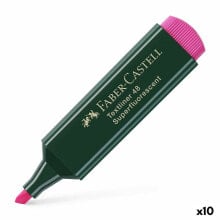 Highlighter Faber-Castell 154828 Pink Fuchsia 10 Pieces (10 Units)