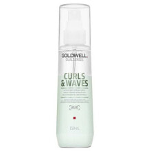 Несмываемые средства и масла для волос Goldwell Curls & Waves Hydrating Serum Spray Несмываемый увлажняющий спрей для волнистых, кудрявых и перманентных волос 150 мл