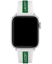 Striping White & Green Silicone Strap for Apple Watch® 38mm/40mm